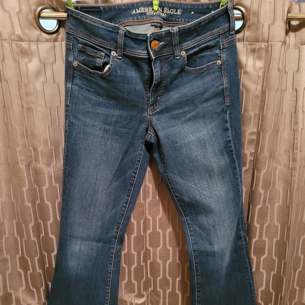 American Eagle Outfitters kick boot jeans